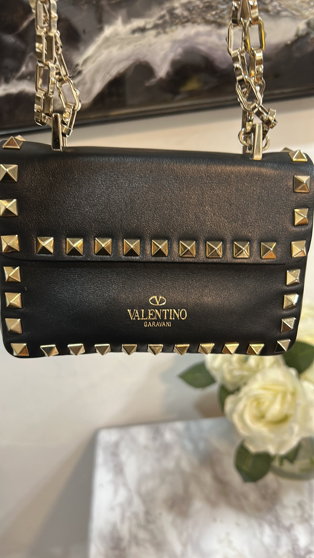 Valentino Garavani mimics studded crossbody bag