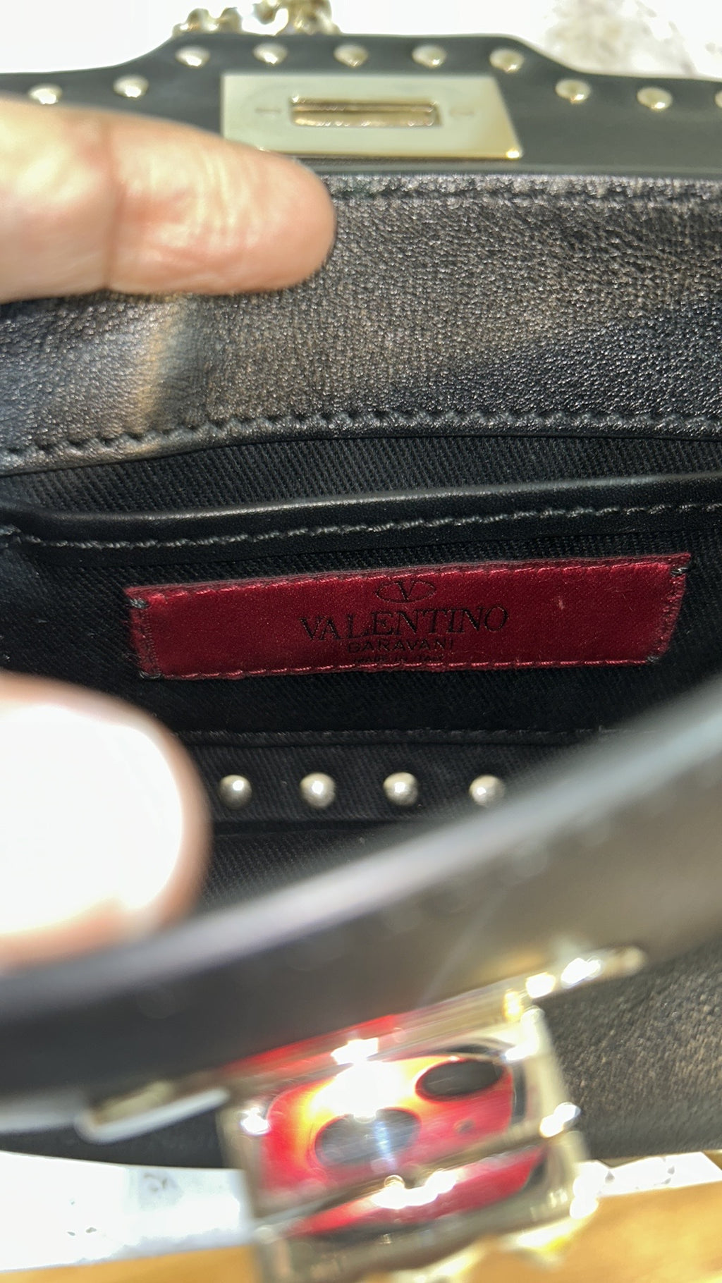 Valentino Garavani mimics studded crossbody bag