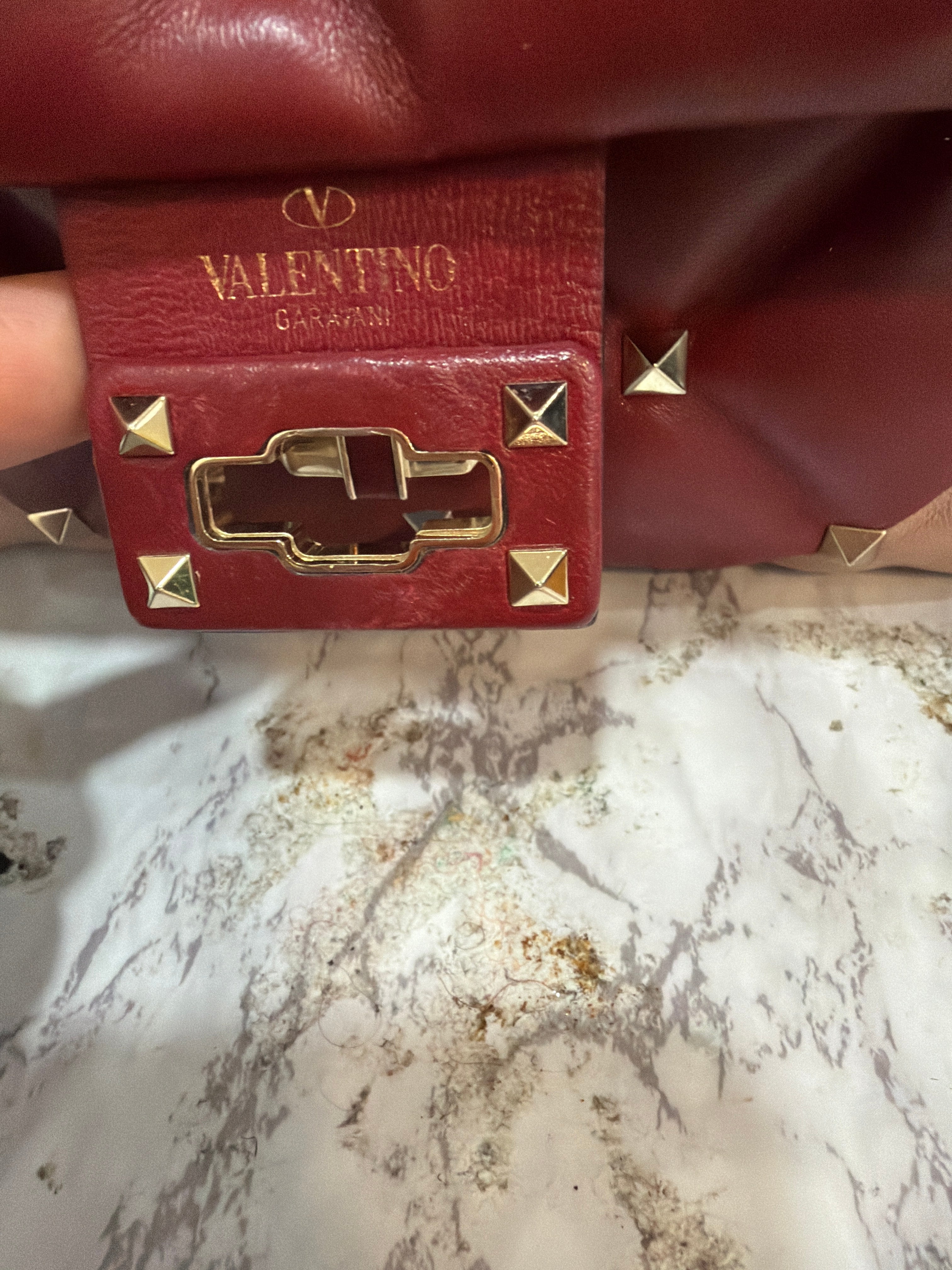 Valentino Garavani candy rock studded crossbody bag