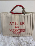 Valentino Garavani canvas tote bag