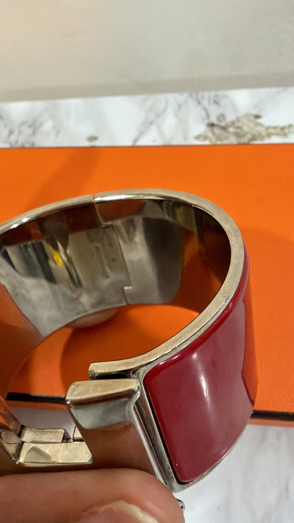 Hermes H clic bracelet