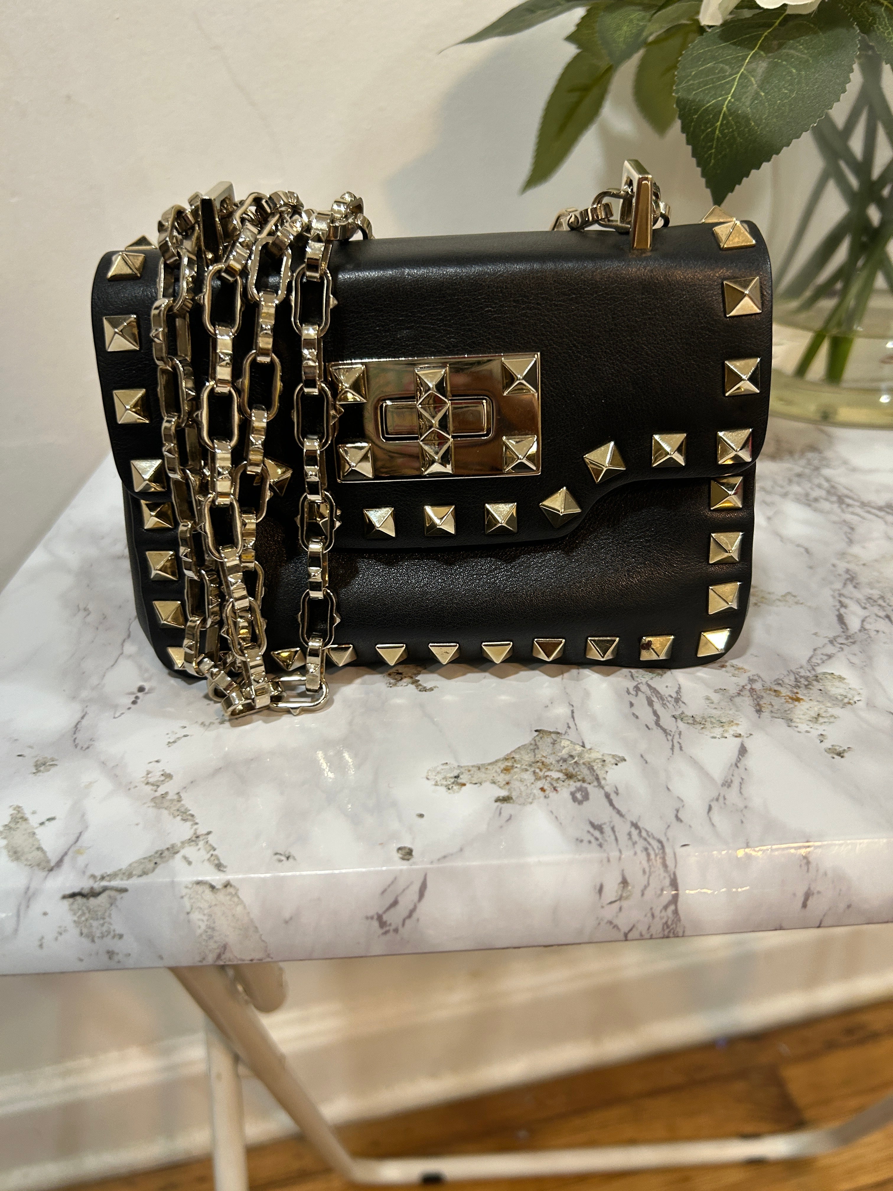 Valentino Garavani mimics studded crossbody bag