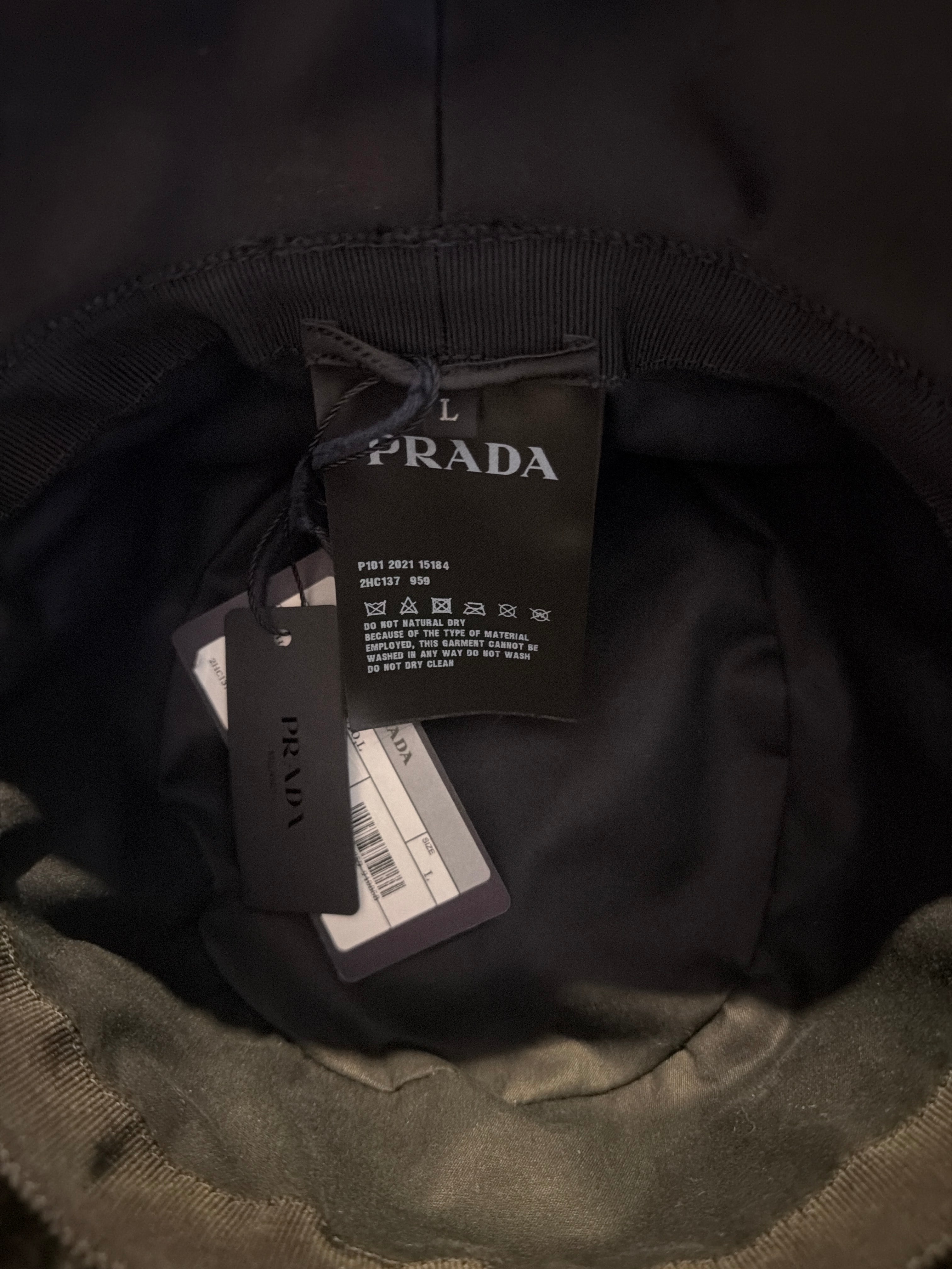 Prada sequin bucket hat new with tags