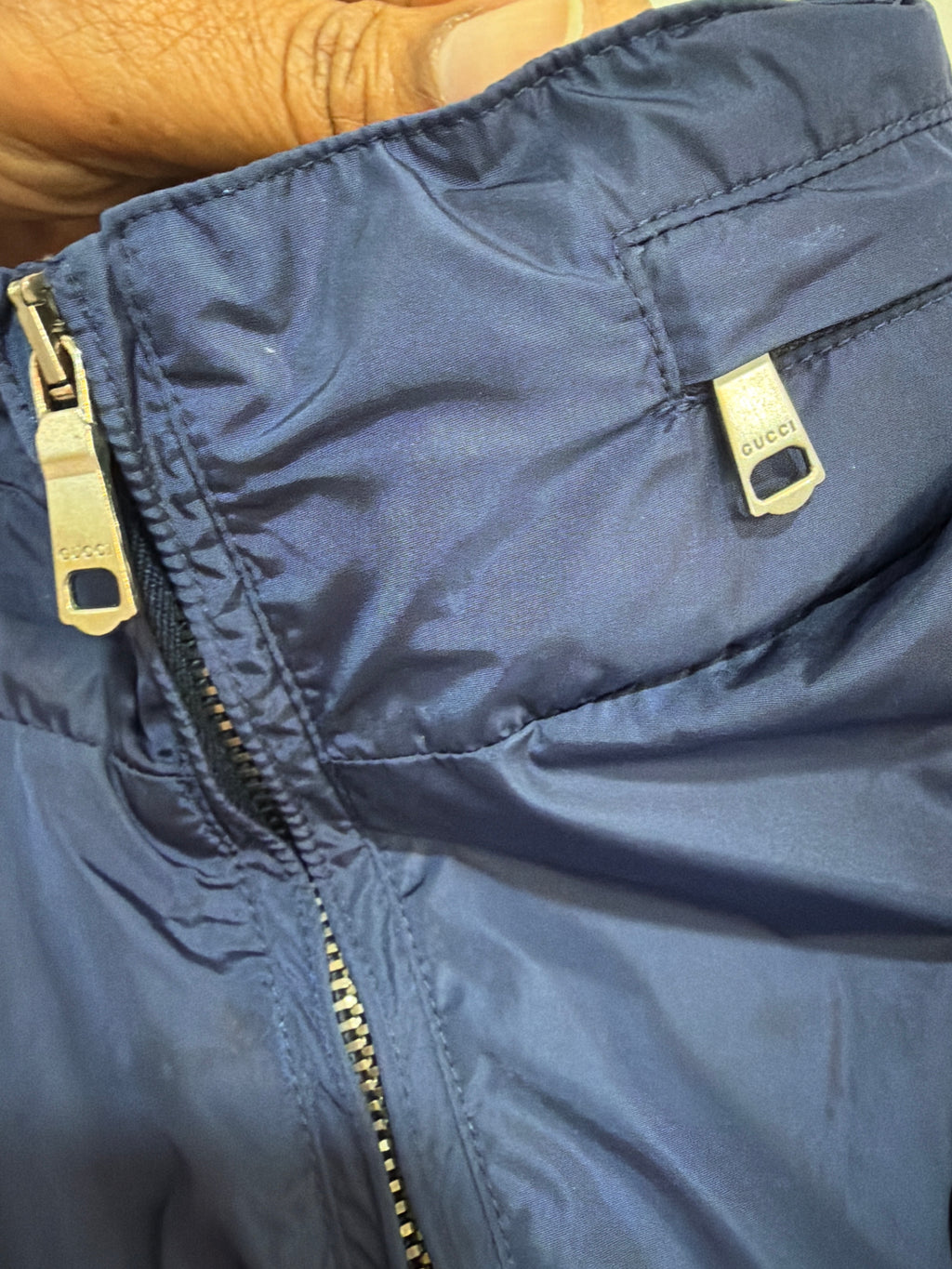 Gucci nylon track jacket