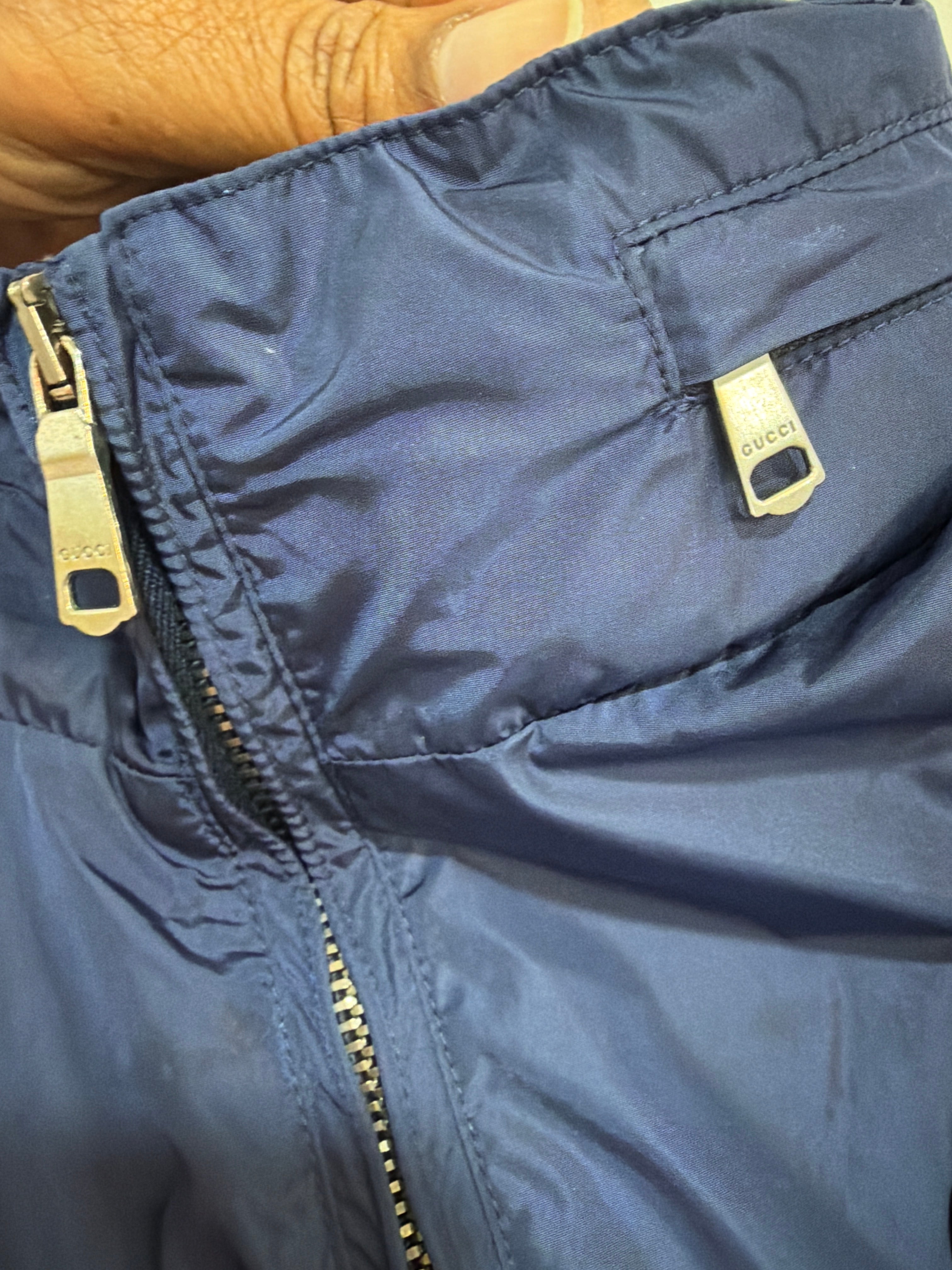 Gucci nylon track jacket