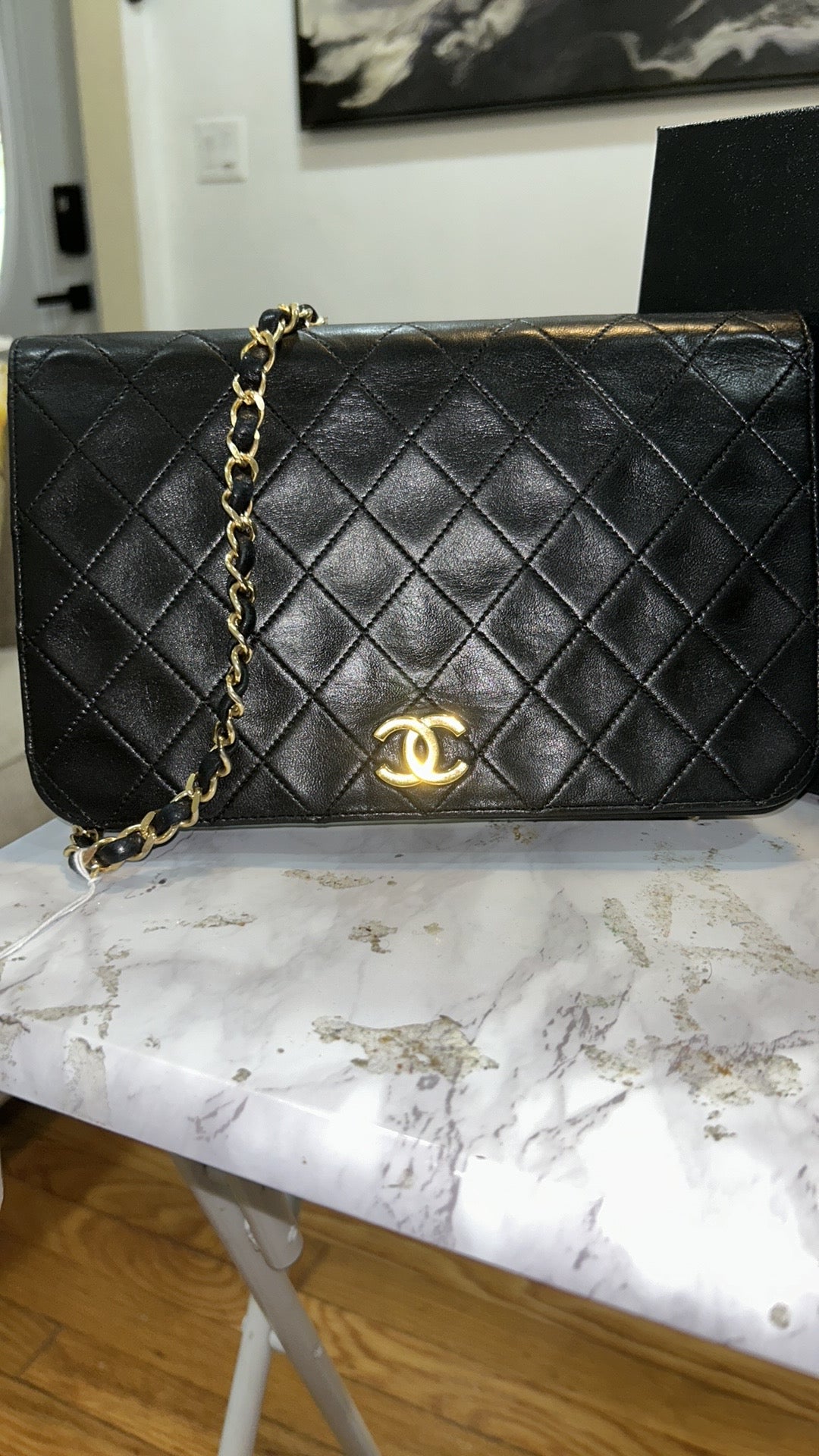 Chanel vintage single flap bag(series 0/1) early/mid 1980’s
