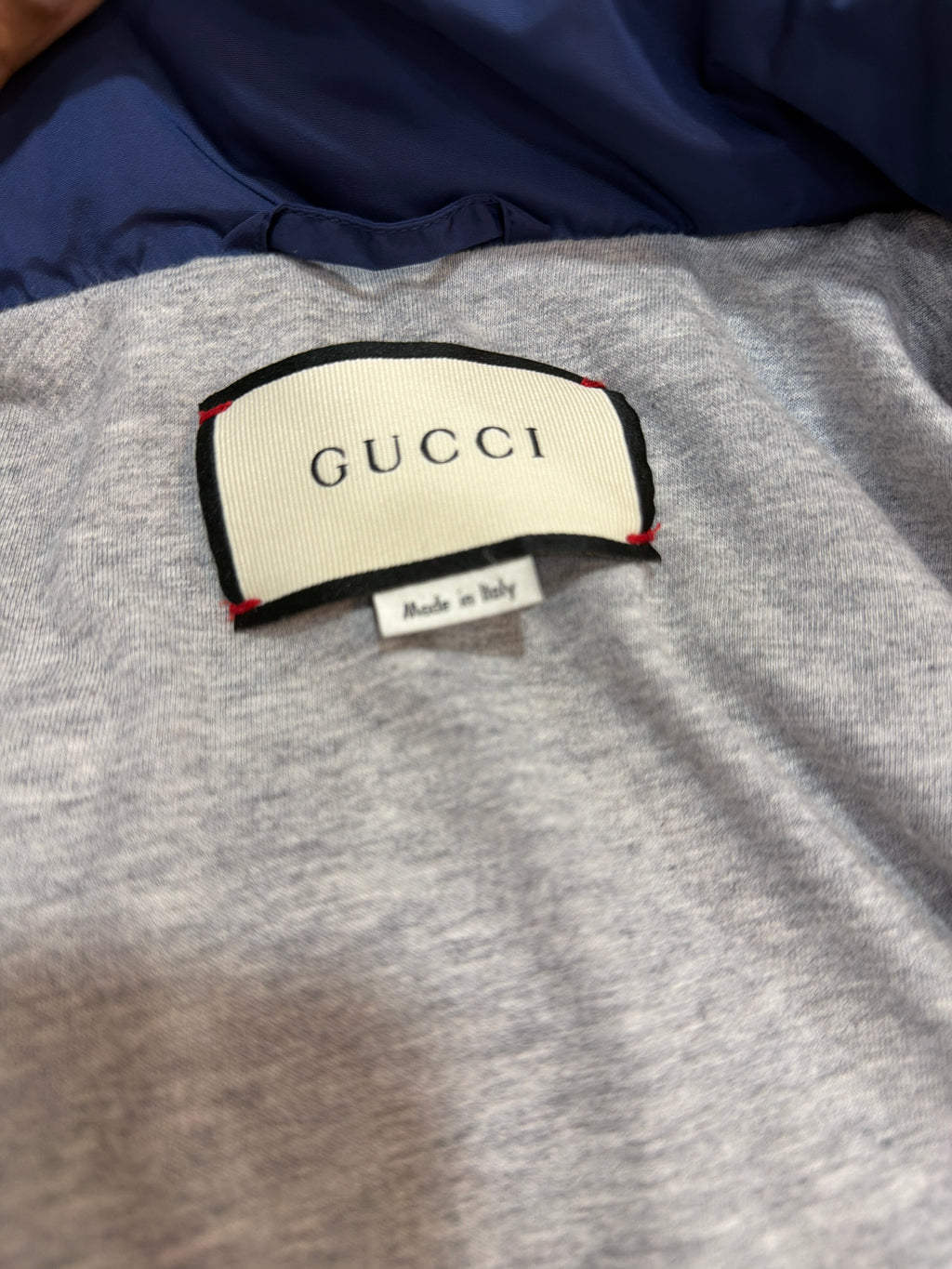 Gucci nylon track jacket