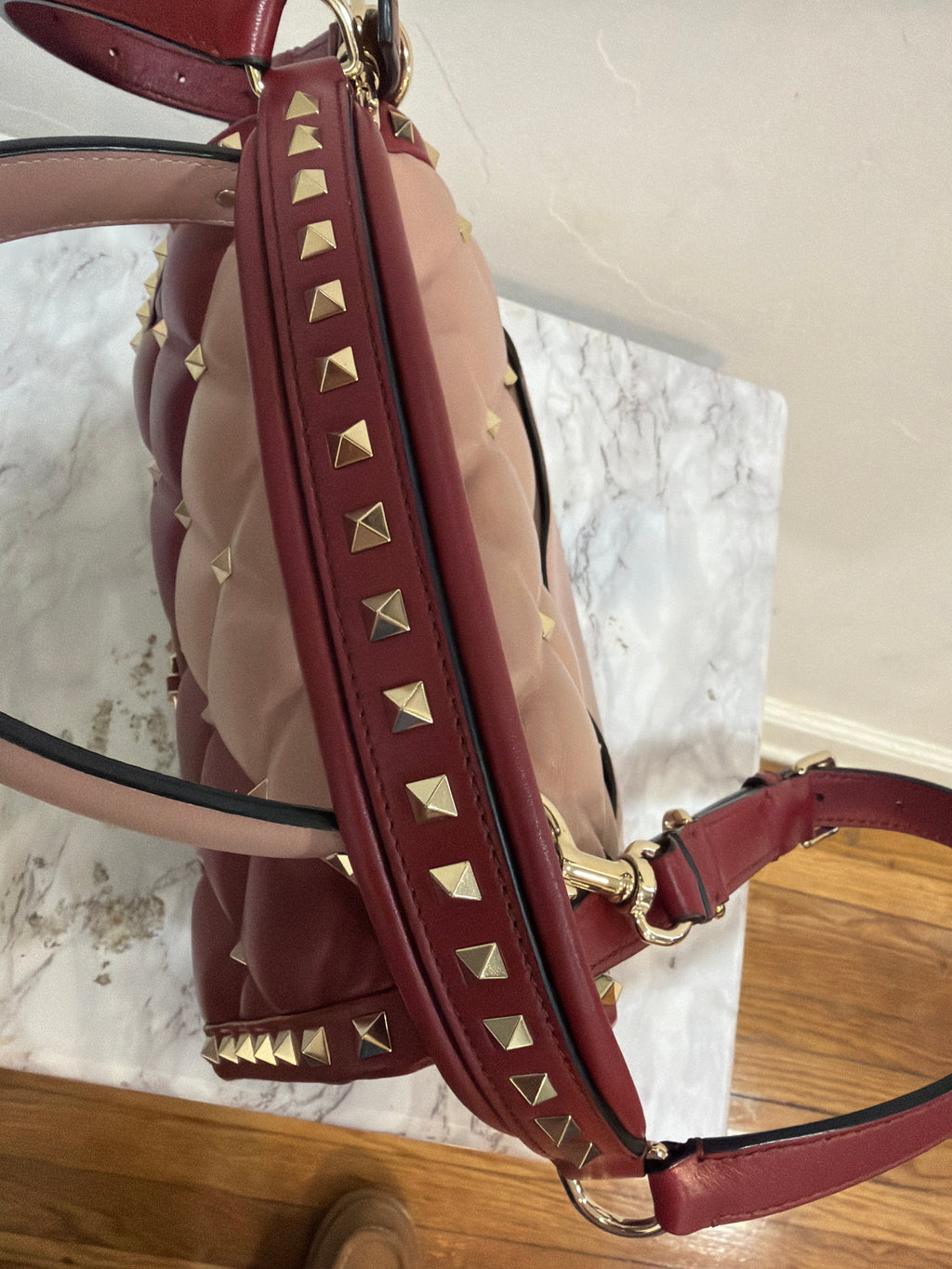 Valentino Garavani candy rock studded crossbody bag