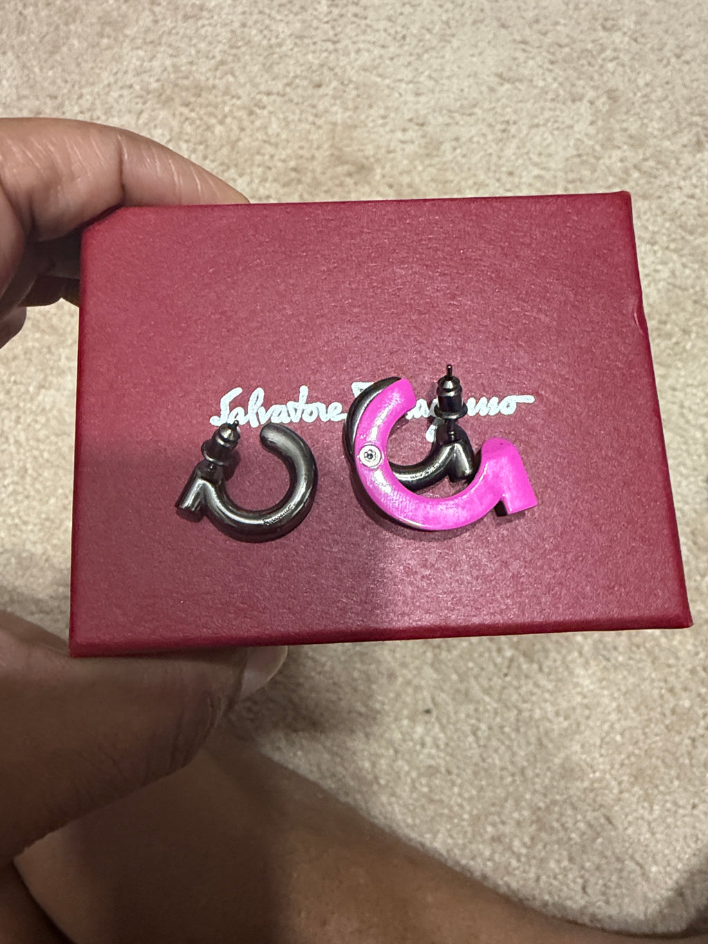 Salvatore Ferragamo earrings