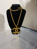 Chanel large pendant necklace