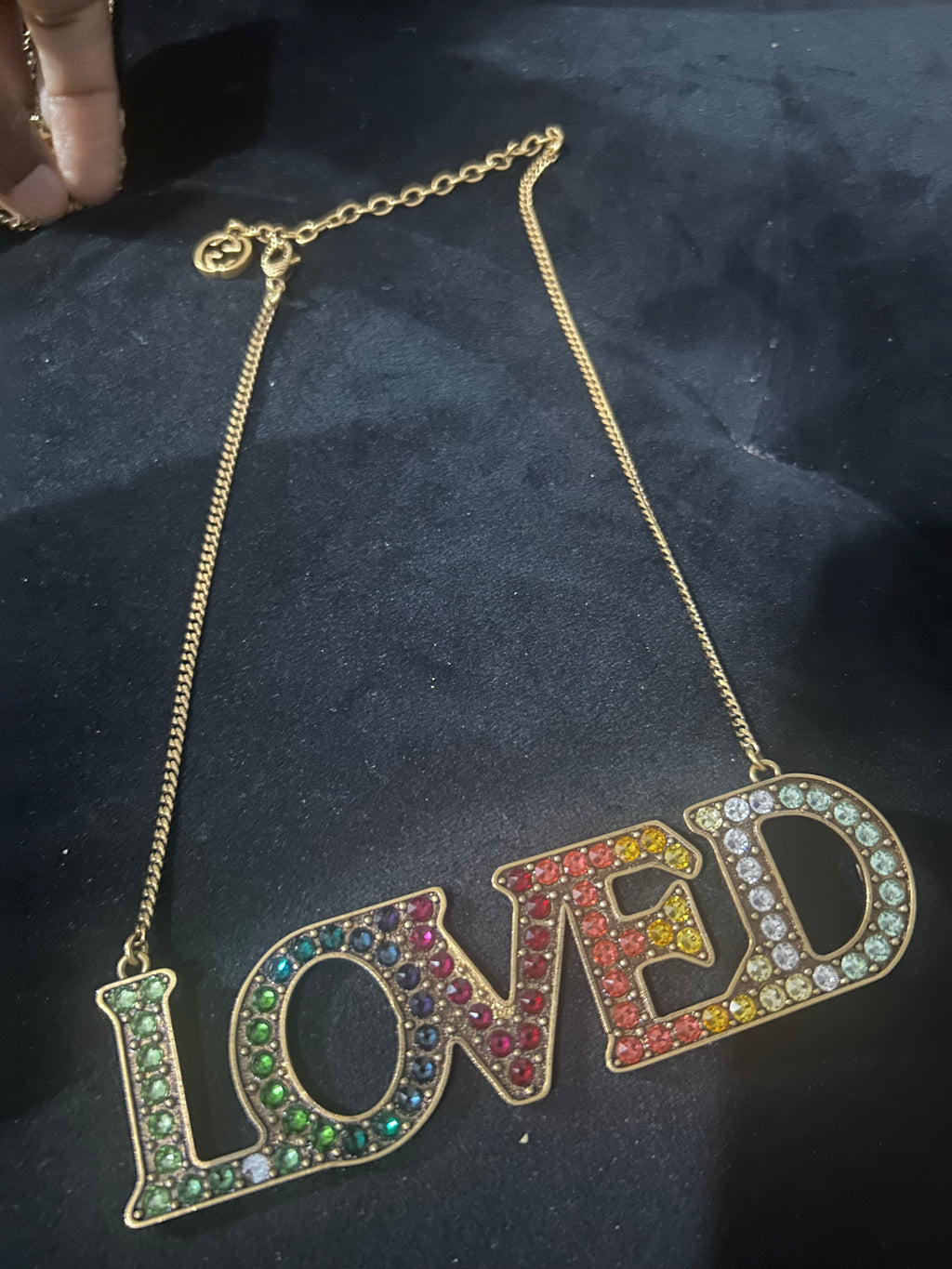 Gucci loved necklace