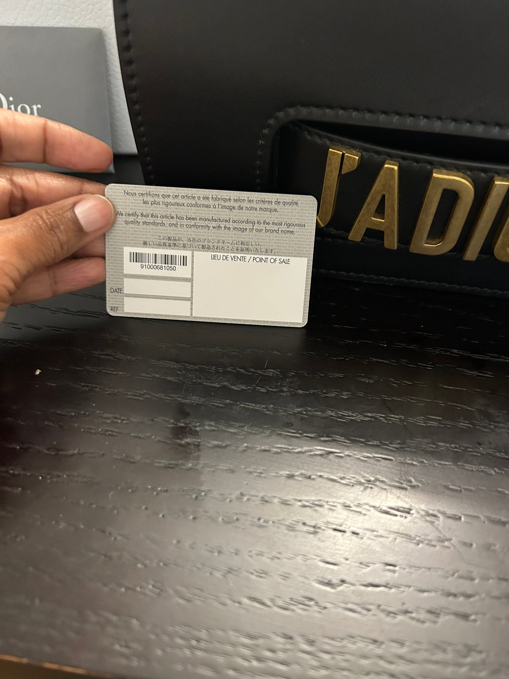 Christian Dior J’adior medium bag