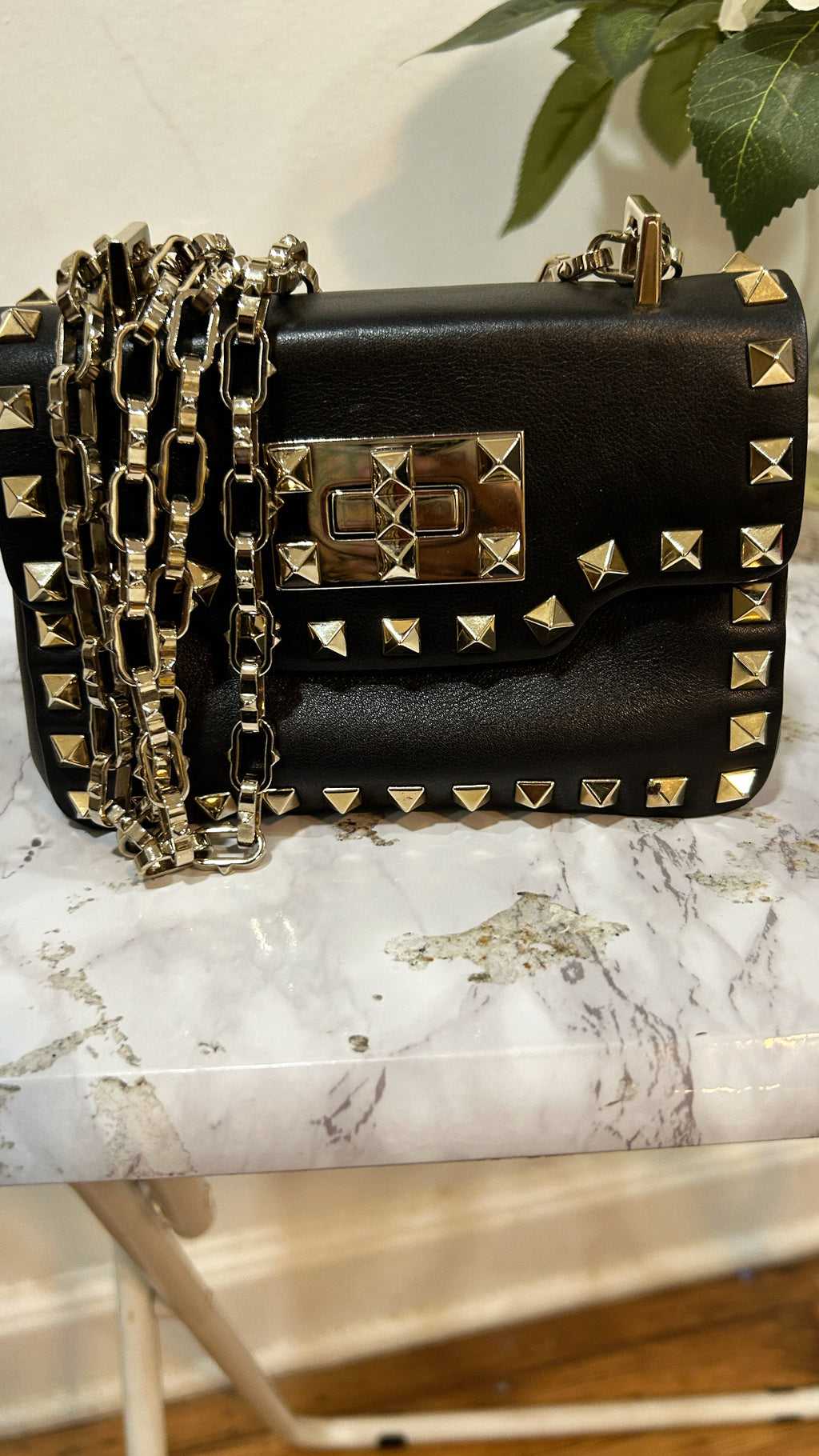 Valentino Garavani mimics studded crossbody bag