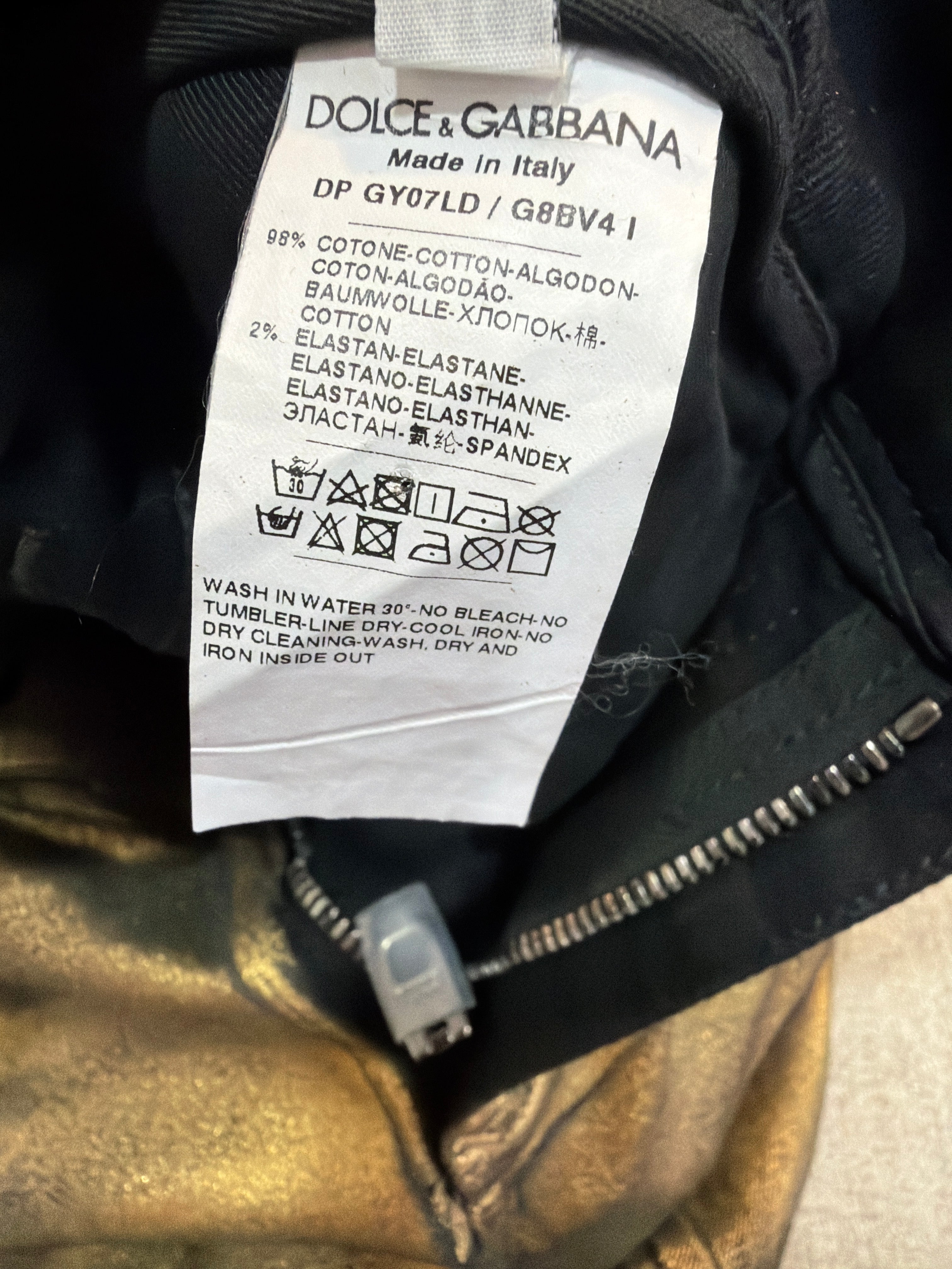 Dolce&Gabbana denim skinny jeans