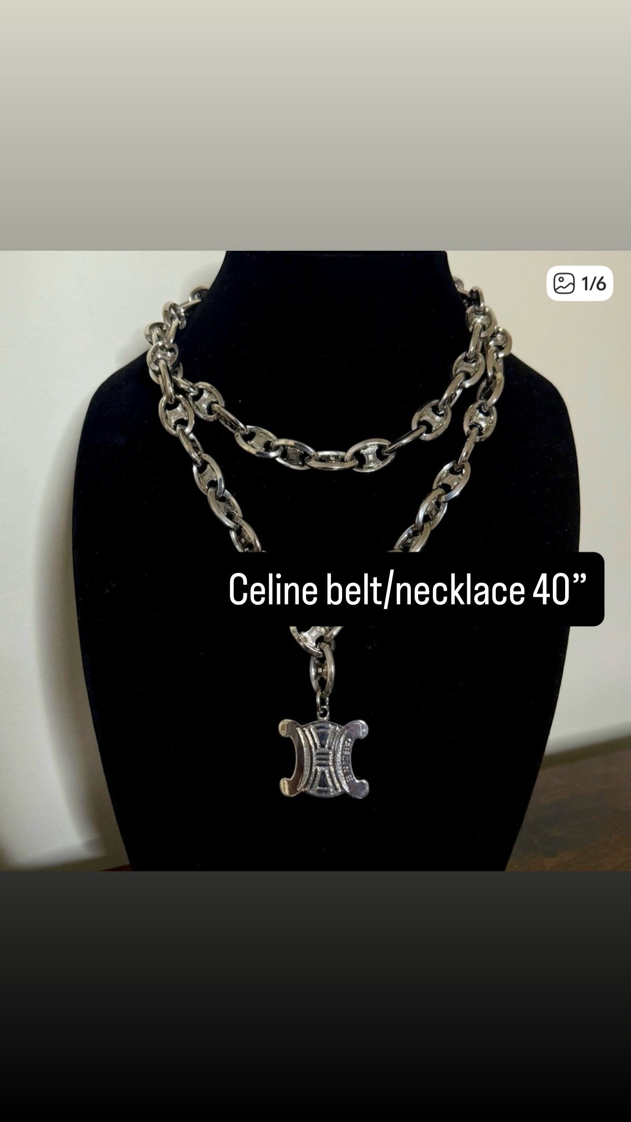 Celine belt/necklace