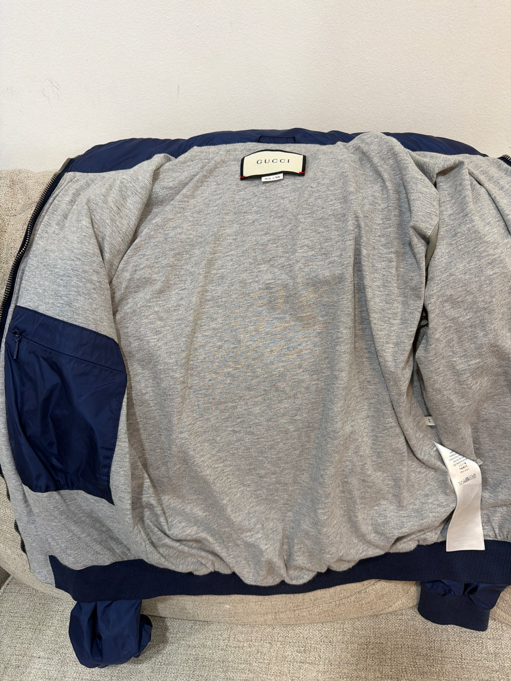 Gucci nylon track jacket