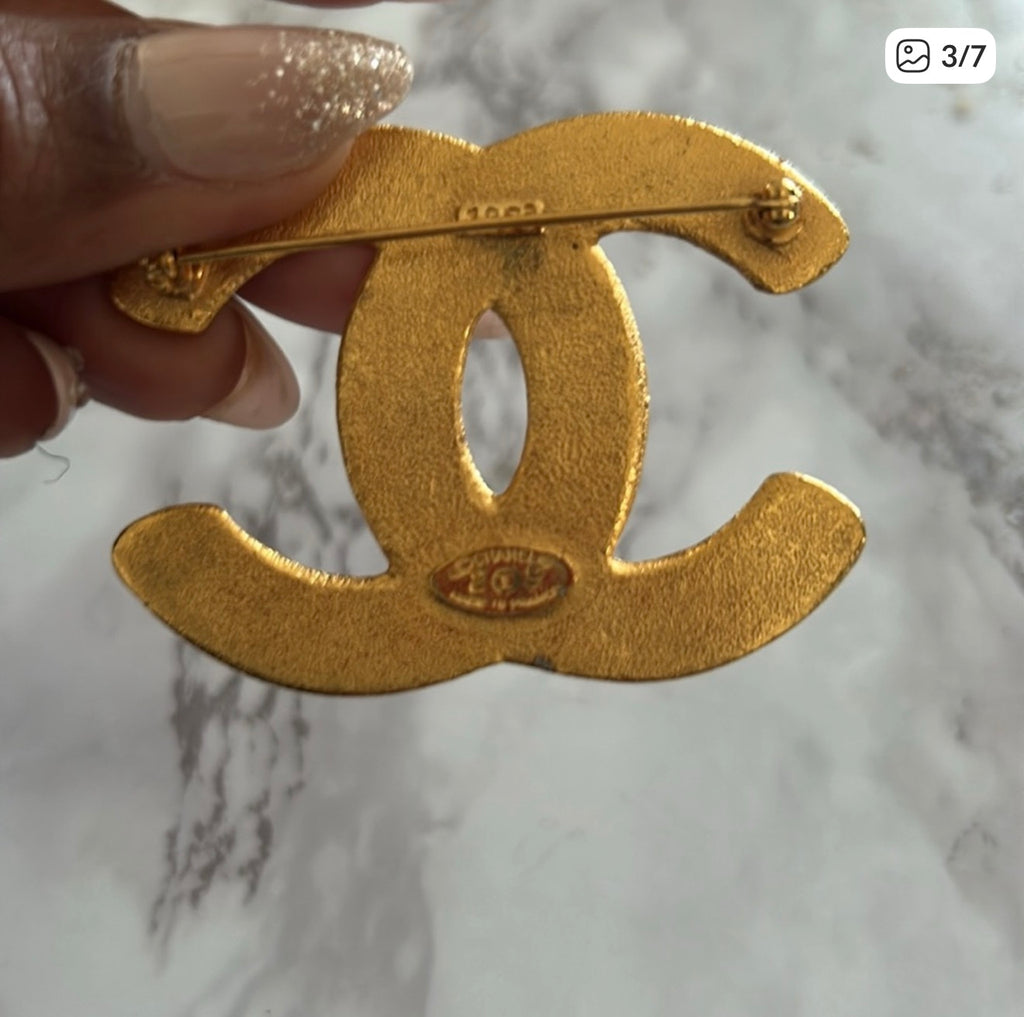 Chanel large brooch
