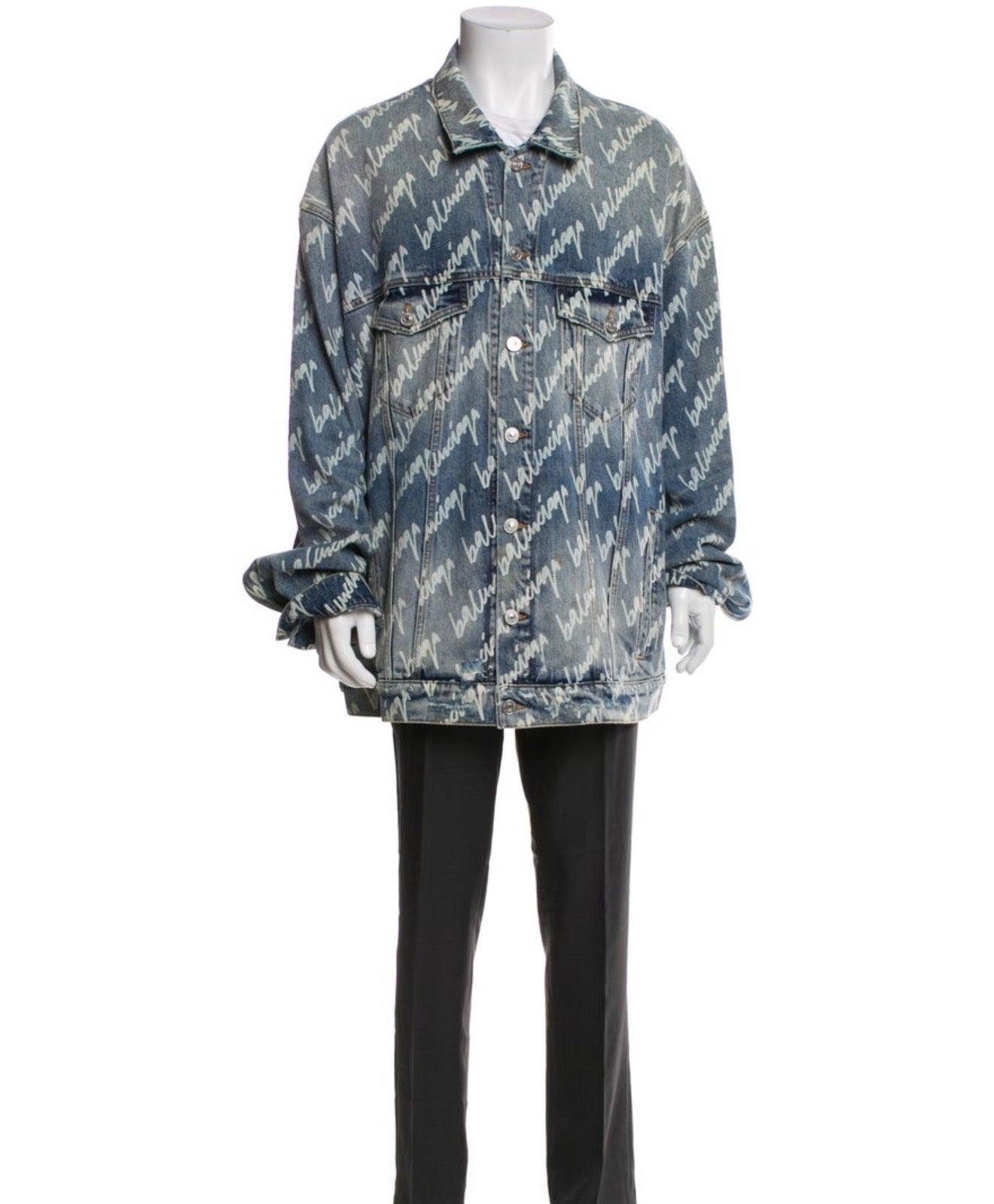 Balenciaga denim jacket(oversized)